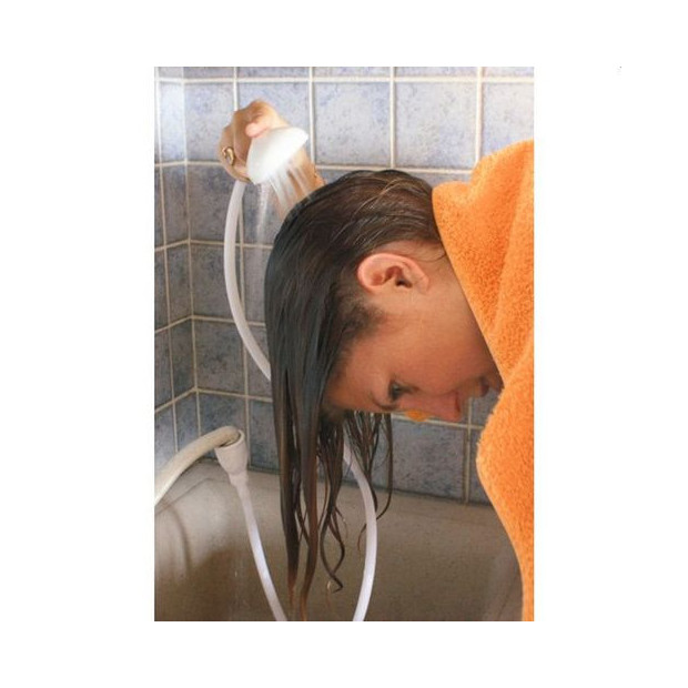 2 Mètres Douchette pour Mélangeur en Plastique, WC Douchette lavabo  Universelle - Douchette Tuyau lavabo adaptable sur robinet - douchette  coiffure à domicile - Douchette spécial robine (Blanc) : :  Bricolage