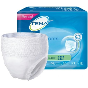 Culotte absorbante Tena Pants Super XL (T54 à supérieur 64)