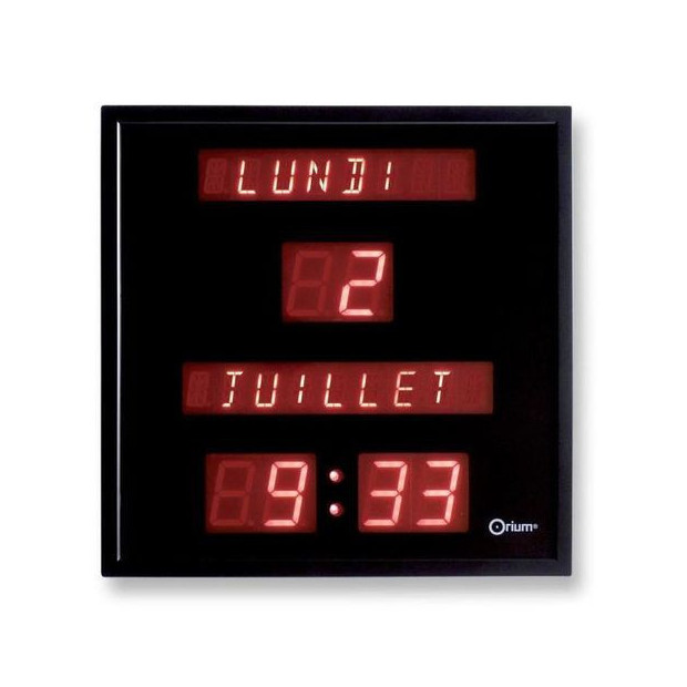 Time Timer 20 cm Minuteur Analogique Rouge Gros chiffres