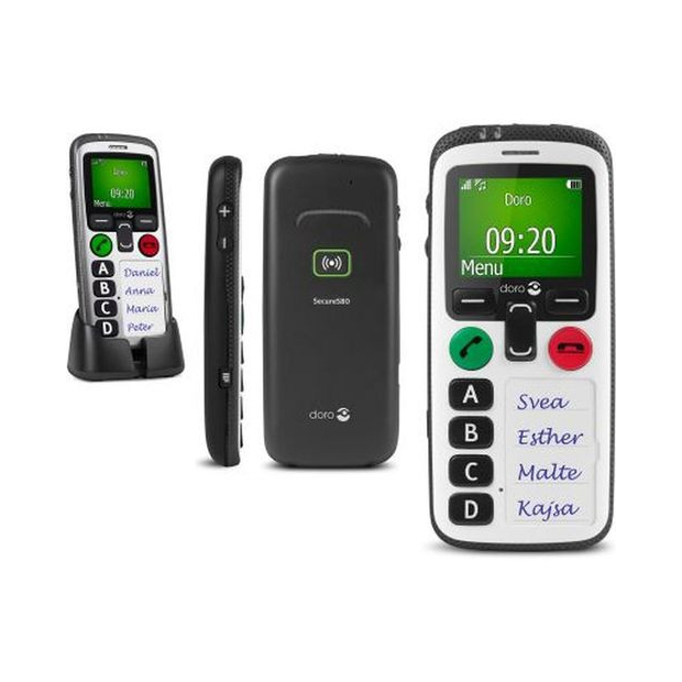 Téléphone Mobile Secure 580 doro avec géolocalisation GPS