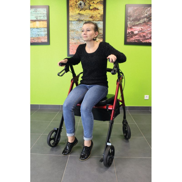 mise en situation Rollator NEO XL 4 roues