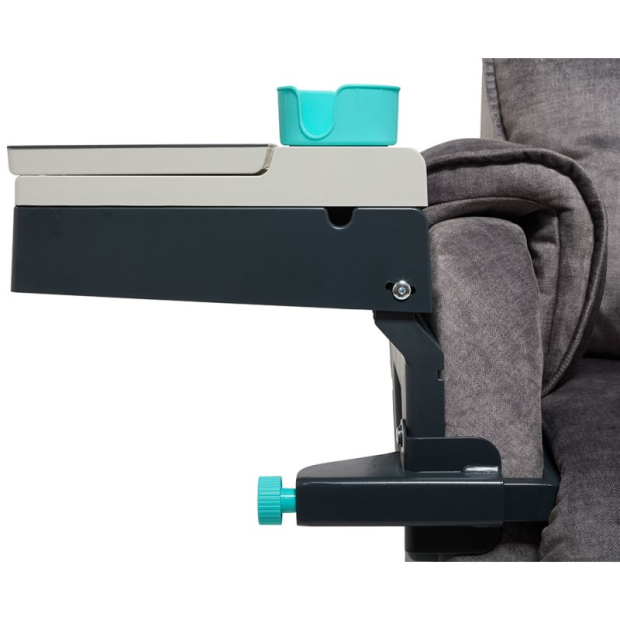 systeme de fixation plateau pivotant pour fauteuil