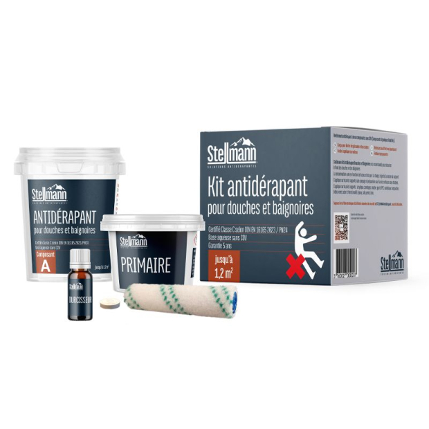 kit antiglisse antidérapante douche et receveur stellmann