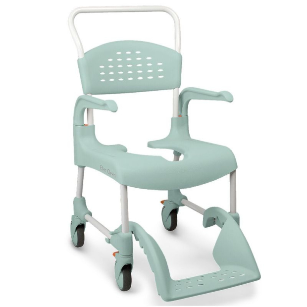 Chaise de douche & wc avec roues Etac Clean