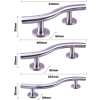 dimensions des 3 barres d'appui design wave